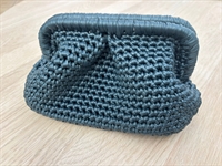 PETROL - HÆKLEKIT TIL TASKE I LÆDERLOOK